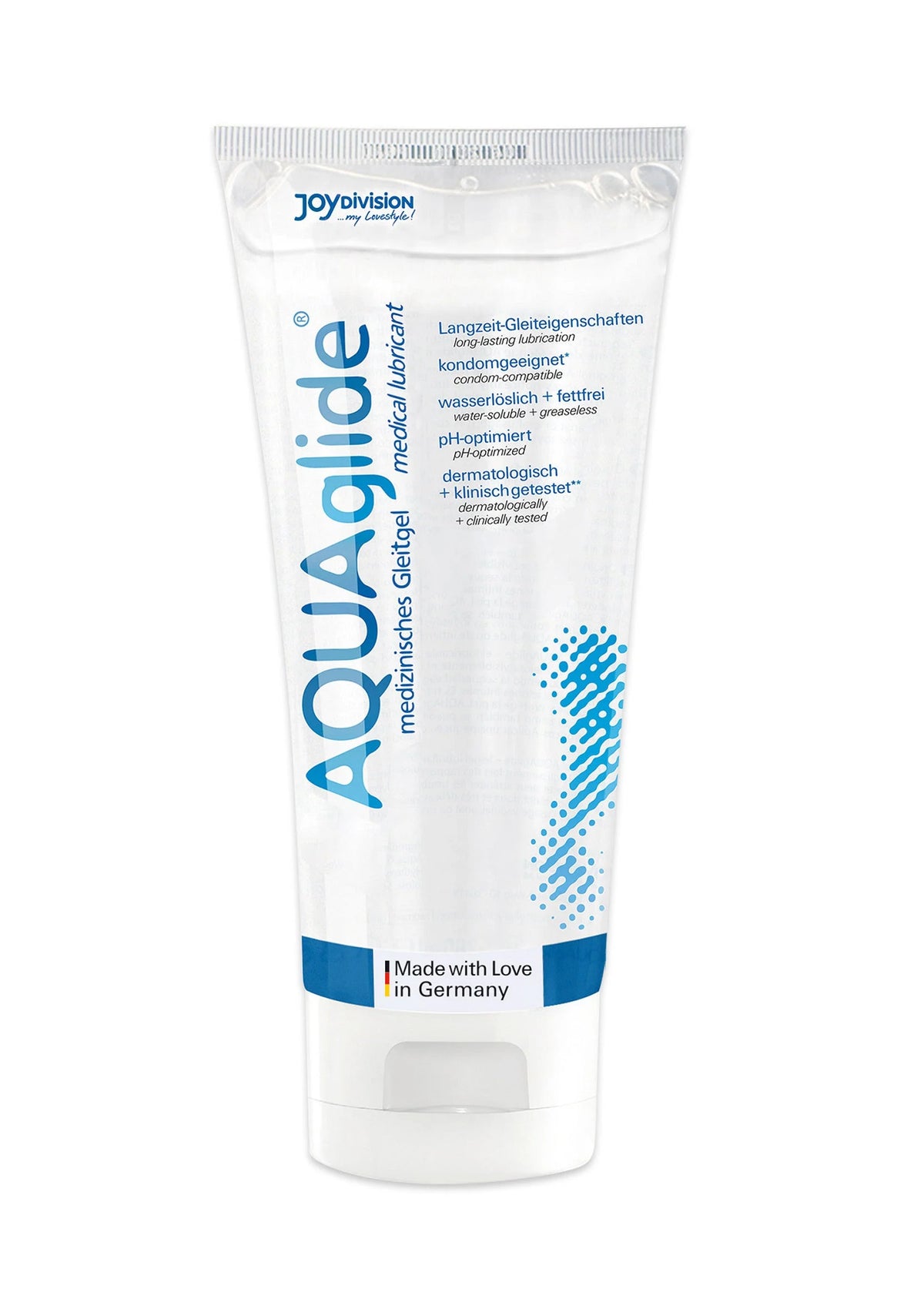 Bestel: Aquaglide 200 ml by Joy Division - bij Happytoys: de erotische sex webshop | liever Happy dan Easy ⭐⭐⭐⭐⭐