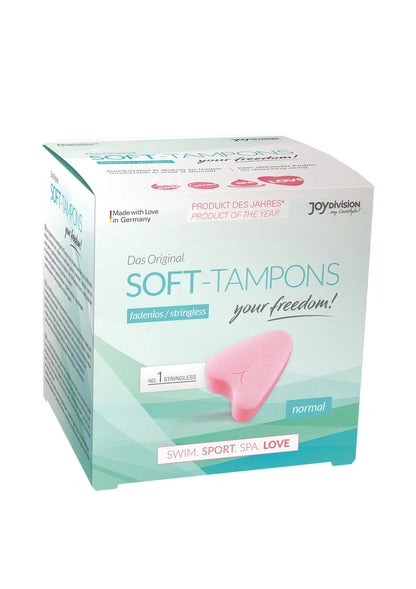 Bestel: Soft Tampons Normal (Box of 3) - bij Happytoys.nl, happytoys.be, Happytoys.ae: erotische sex webshop | liever Happy dan Easy ⭐⭐⭐⭐⭐ - Default Title - 93529 - NATUREL
