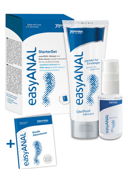 Bestel: Easy Anal Bundle Lube+Spray by Joy Division - bij Happytoys: de erotische sex webshop | liever Happy dan Easy ⭐⭐⭐⭐⭐