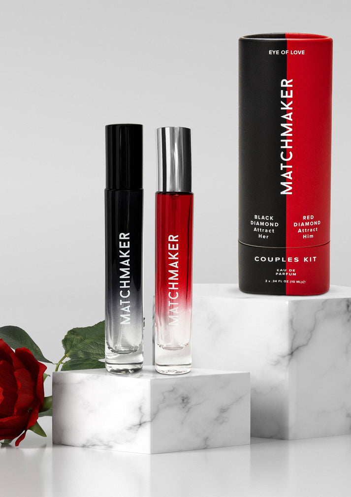 Bestel: Pheromone Parfum Couples Kit by Eye of Love Matchmaker - bij Happytoys: de erotische sex webshop | liever Happy dan Easy ⭐⭐⭐⭐⭐