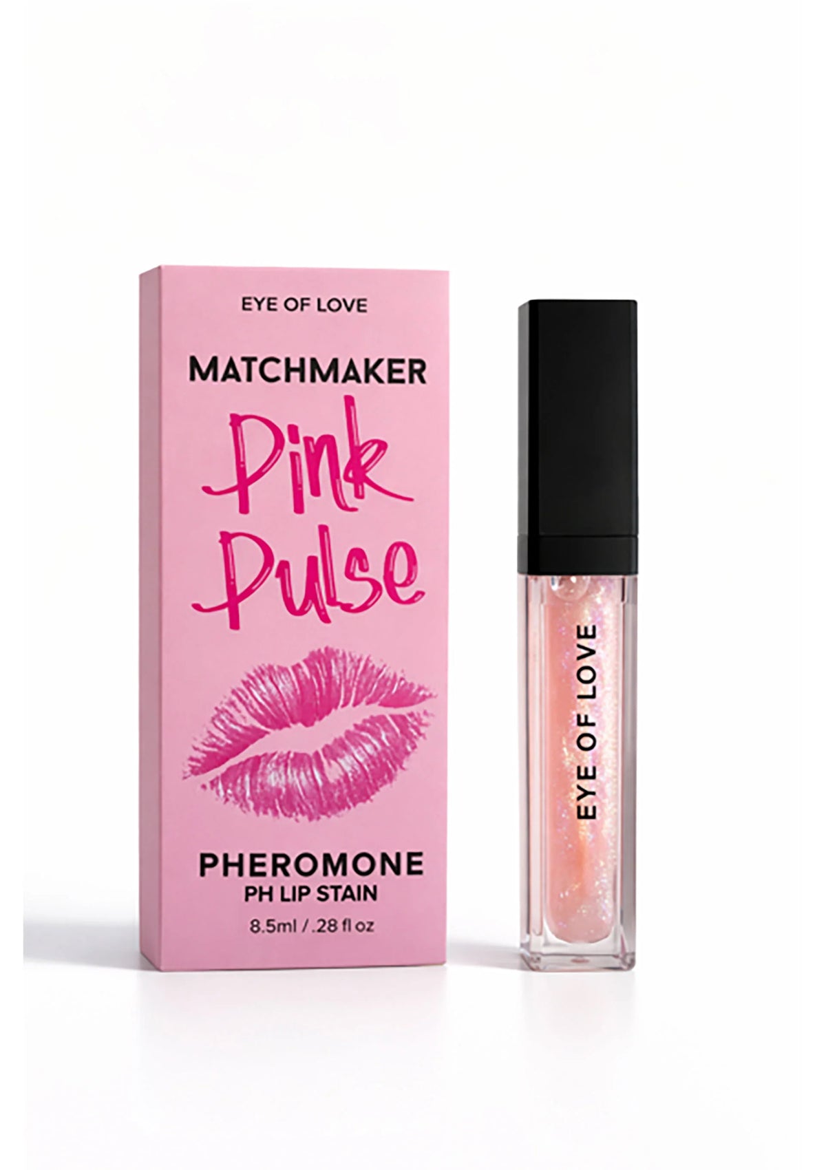 Bestel: Pink Pulse Pheromone Lip Gloss 8ml by Eye of Love Matchmaker - bij Happytoys: de erotische sex webshop | liever Happy dan Easy ⭐⭐⭐⭐⭐ - Default Title - 93920 - PINK - 8