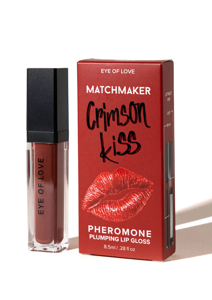 Bestel: Crimson Kiss Pheromone Lip Gloss 8ml by Eye of Love Matchmaker - bij Happytoys: de erotische sex webshop | liever Happy dan Easy ⭐⭐⭐⭐⭐