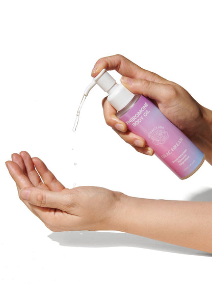 Bestel: Phero Body Oil Attract Him 120 ml by Eye of Love Bloom - bij Happytoys: de erotische sex webshop | liever Happy dan Easy ⭐⭐⭐⭐⭐