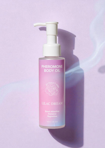 Bestel: Phero Body Oil Attract Him 120 ml by Eye of Love Bloom - bij Happytoys: de erotische sex webshop | liever Happy dan Easy ⭐⭐⭐⭐⭐
