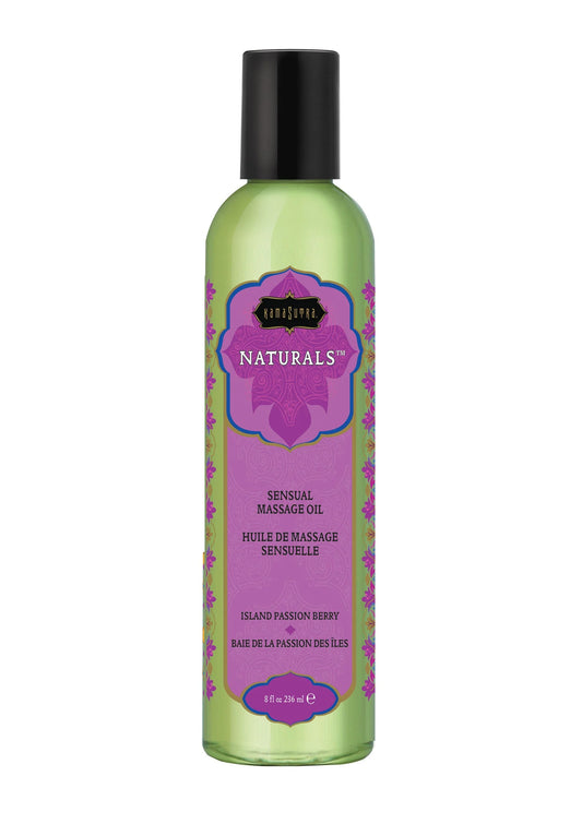 Bestel: Naturals Massage Oil 236 ml - bij Happytoys.nl, happytoys.be, Happytoys.ae: erotische sex webshop | liever Happy dan Easy ⭐⭐⭐⭐⭐ - Default Title - 94005 - BERRY - 236