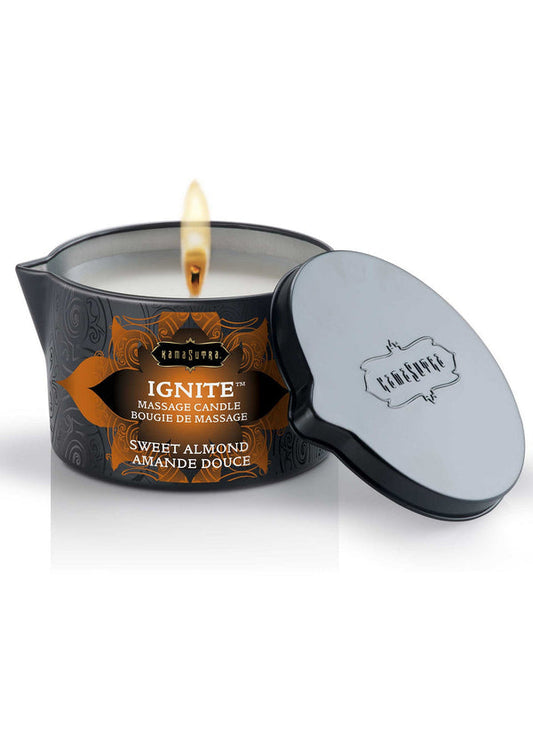 Bestel: Ignite Massage Candle 170 gr by Kamasutra - bij Happytoys: de erotische sex webshop | liever Happy dan Easy ⭐⭐⭐⭐⭐