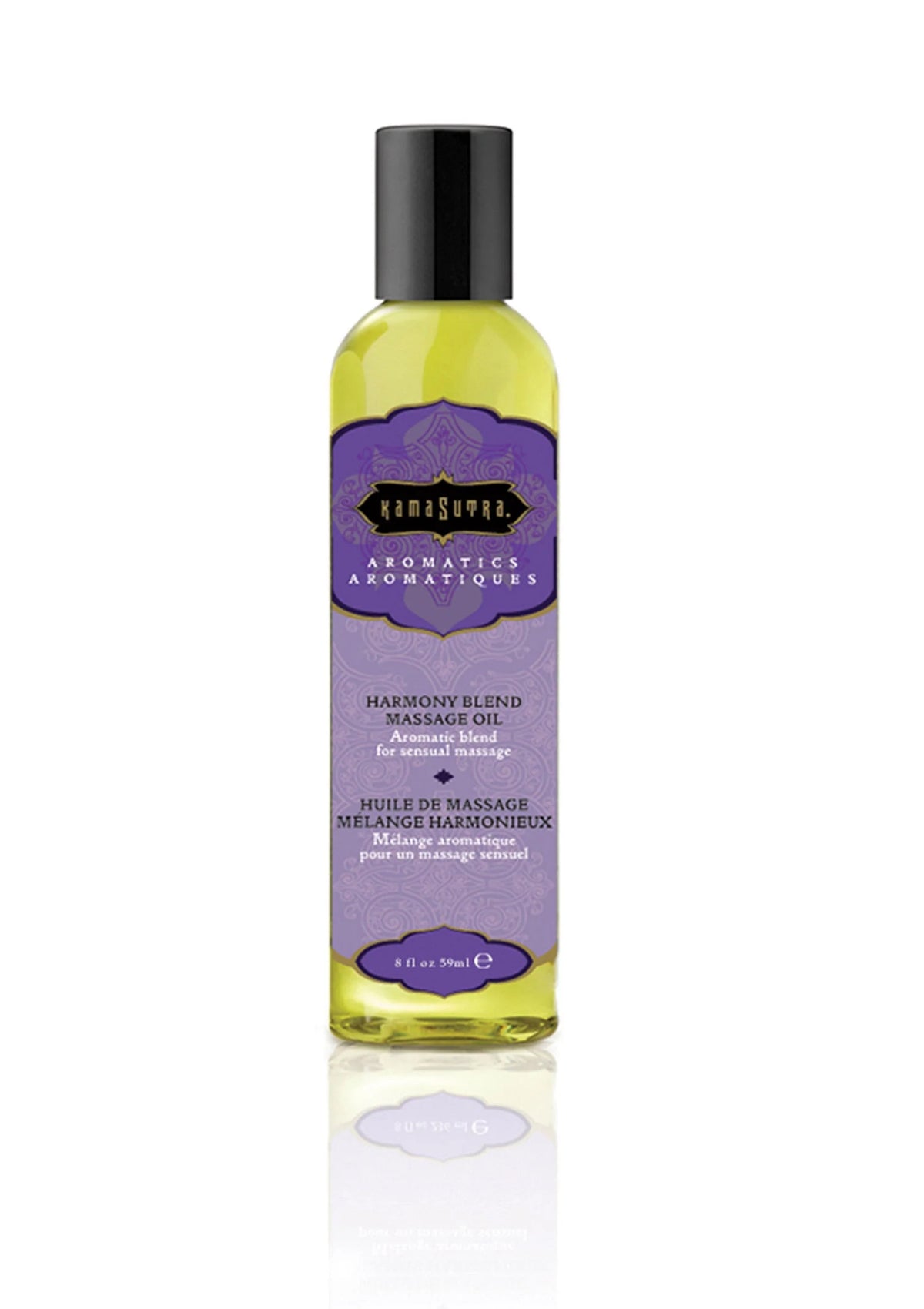 Bestel: Aromatic Massage Oil 59 ml - Harmony Blend - 59 ml by Kamastrutra - bij Happytoys: de erotische sex webshop | liever Happy dan Easy ⭐⭐⭐⭐⭐