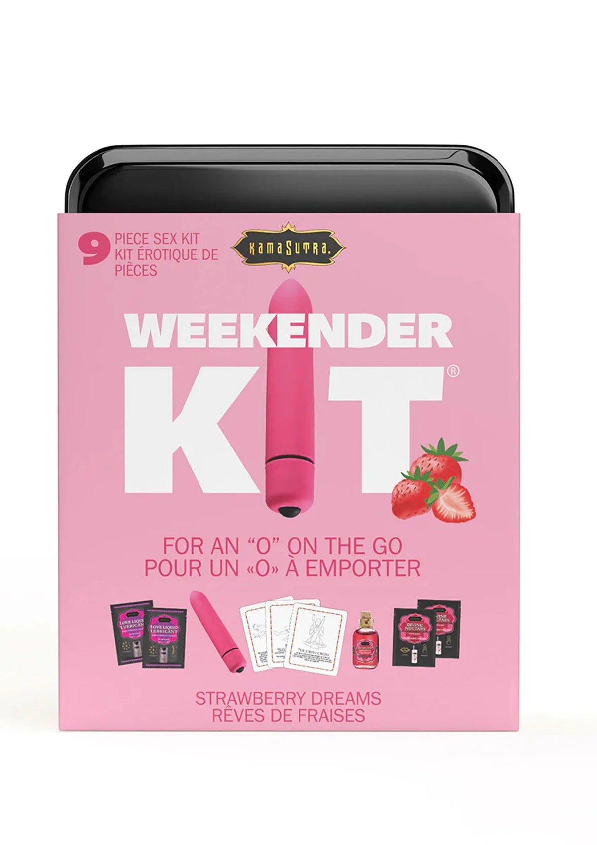 Bestel: The Weekender Kit by Kamasutra - bij Happytoys.nl, happytoys.be, Happytoys.ae: erotische sex webshop | liever Happy dan Easy ⭐⭐⭐⭐⭐ - Strawberry - 94049 - STRAWBERRY