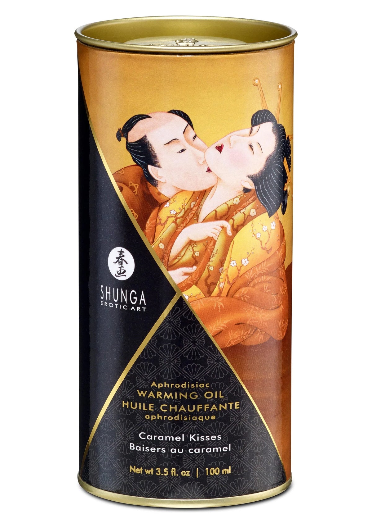 Bestel: Warming Oil - Creamy Latte - 100 ml by Shunga - bij Happytoys: de erotische sex webshop | liever Happy dan Easy ⭐⭐⭐⭐⭐