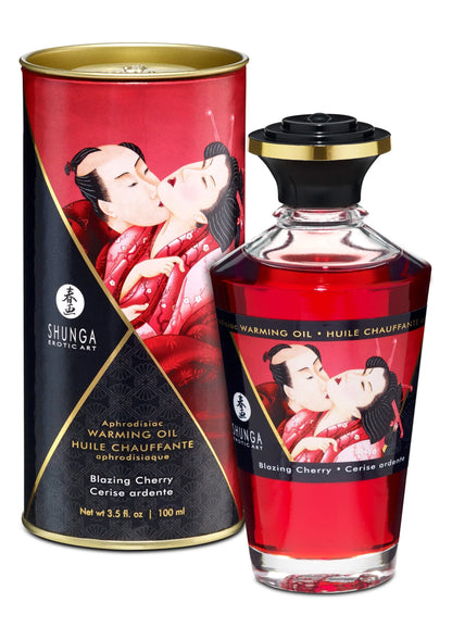 Bestel: Warming Oil - Creamy Latte - 100 ml by Shunga - bij Happytoys: de erotische sex webshop | liever Happy dan Easy ⭐⭐⭐⭐⭐