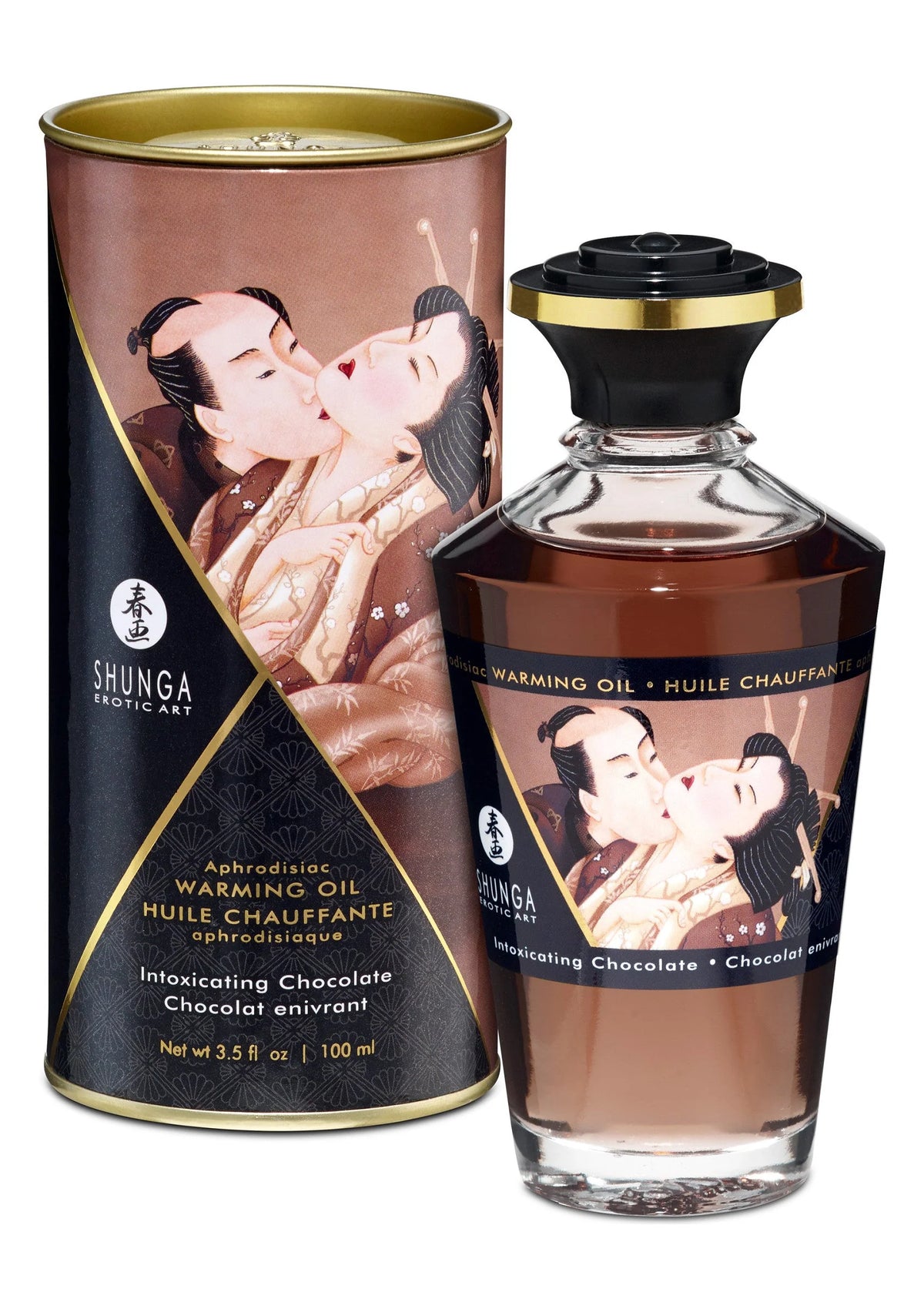 Bestel: Warming Oil - Sparkling Strawberry Wine - 100 ml by Shunga - bij Happytoys.nl, happytoys.be, Happytoys.ae: erotische sex webshop | liever Happy dan Easy ⭐⭐⭐⭐⭐
