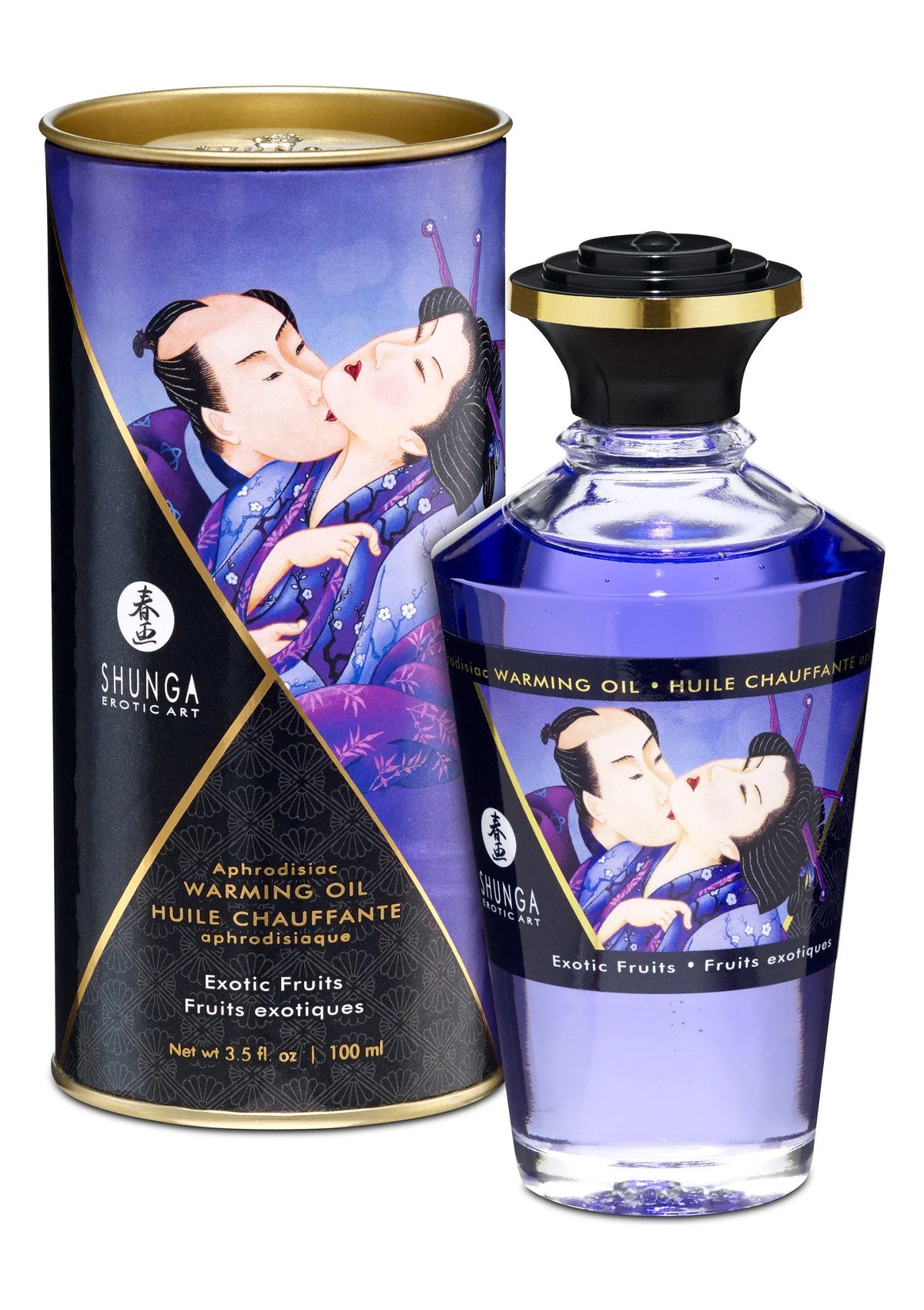 Bestel: Warming Oil - Creamy Latte - 100 ml by Shunga - bij Happytoys: de erotische sex webshop | liever Happy dan Easy ⭐⭐⭐⭐⭐