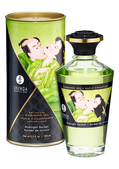 Bestel: Warming Oil - Creamy Latte - 100 ml by Shunga - bij Happytoys: de erotische sex webshop | liever Happy dan Easy ⭐⭐⭐⭐⭐