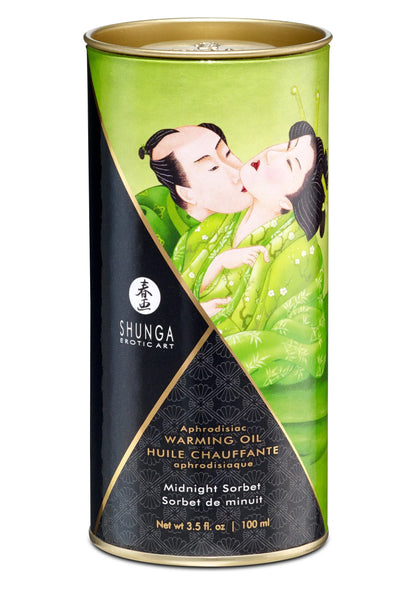 Bestel: Aphrodisiac Warming Oil - Exotic Fruits - 100 ml by Shunga - bij Happytoys.nl, happytoys.be, Happytoys.ae: erotische sex webshop | liever Happy dan Easy ⭐⭐⭐⭐⭐