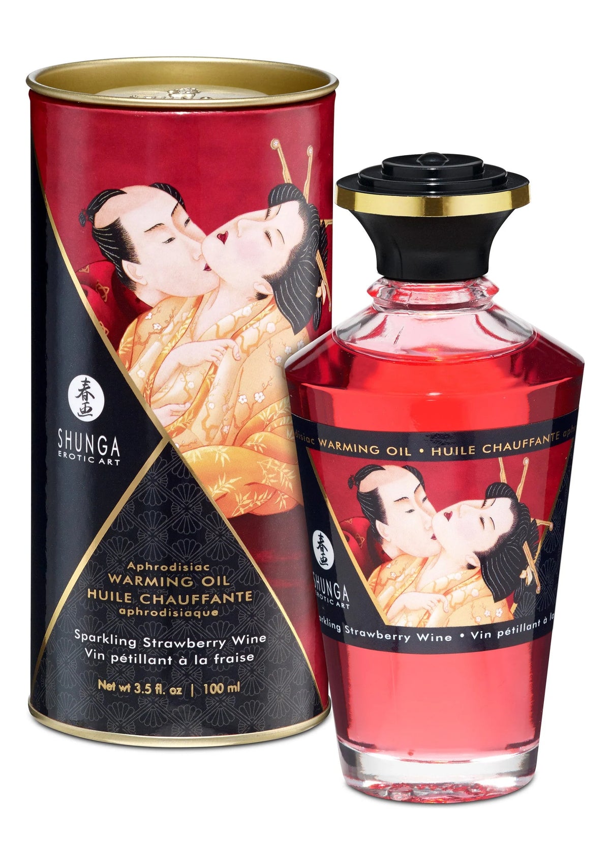 Bestel: Warming Oil - Creamy Latte - 100 ml by Shunga - bij Happytoys: de erotische sex webshop | liever Happy dan Easy ⭐⭐⭐⭐⭐