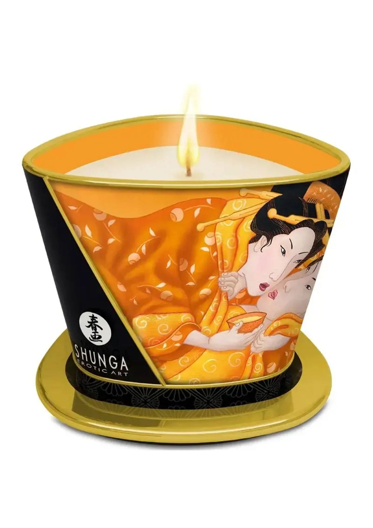 Bestel: Massage candle 170 ml by Shunga - bij Happytoys.nl, happytoys.be, Happytoys.ae: erotische sex webshop | liever Happy dan Easy ⭐⭐⭐⭐⭐ - Mango - 94513 - MANGO - 170