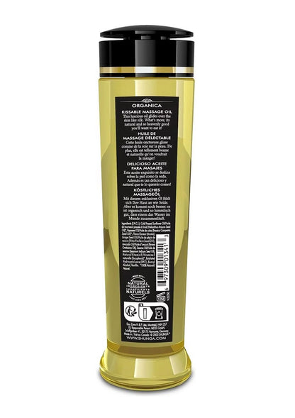 Bestel: Organica Kissable Oil by Shunga - bij Happytoys.nl, happytoys.be, Happytoys.ae: erotische sex webshop | liever Happy dan Easy ⭐⭐⭐⭐⭐