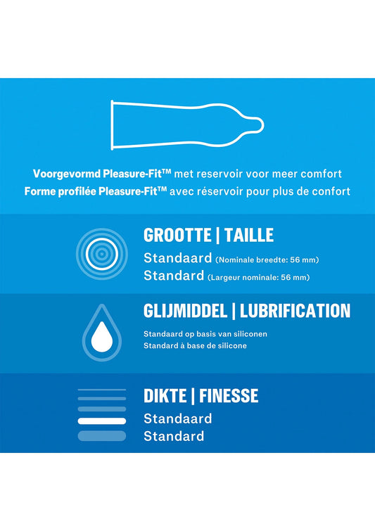 Bestel: Classic Naturel 3 x 20 Condoms by Durex - bij Happytoys: de erotische sex webshop | liever Happy dan Easy ⭐⭐⭐⭐⭐