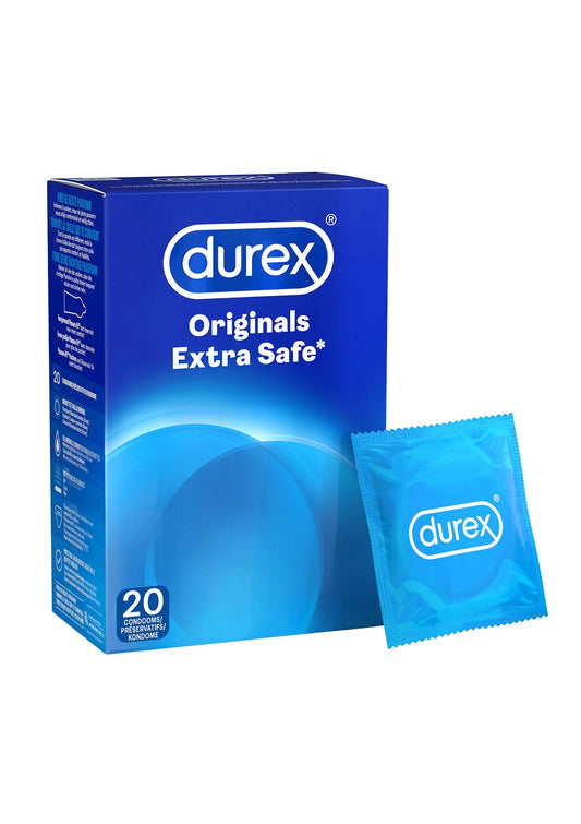 Bestel: Extra Safe 3 x 20 - bij Happytoys.nl, happytoys.be, Happytoys.ae: erotische sex webshop | liever Happy dan Easy ⭐⭐⭐⭐⭐ - Default Title - 95520 - NATUREL