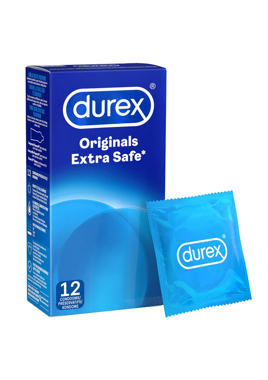 Bestel: Extra Safe 6 x 12 condoms by Durex - bij Happytoys: de erotische sex webshop | liever Happy dan Easy ⭐⭐⭐⭐⭐