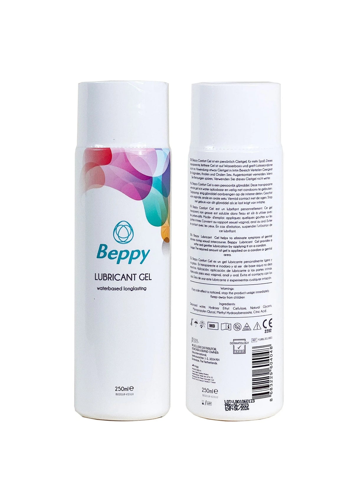 Bestel: Lubricant Gel 250 ml - bij Happytoys.nl, happytoys.be, Happytoys.ae: erotische sex webshop | liever Happy dan Easy ⭐⭐⭐⭐⭐