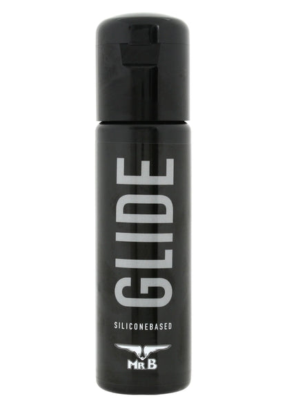 Bestel: Mister B Glide Silicone lubricant 100 ml by Mister B - drogisterij bij Happytoys.nl, happytoys.be, Happytoys.ae: erotische sex webshop | liever Happy dan Easy ⭐⭐⭐⭐⭐ - Default Title - 97004 - NATUREL - 100