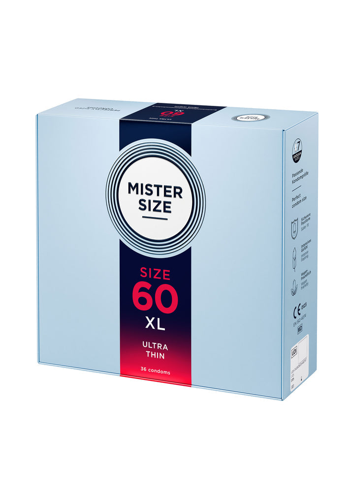 Bestel: 60mm Condoms 3pcs by Mister Size - bij Happytoys: de erotische sex webshop | liever Happy dan Easy ⭐⭐⭐⭐⭐