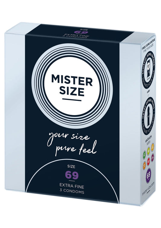 Bestel: 69mm Condoms 3pcs by Mister Size - bij Happytoys: de erotische sex webshop | liever Happy dan Easy ⭐⭐⭐⭐⭐