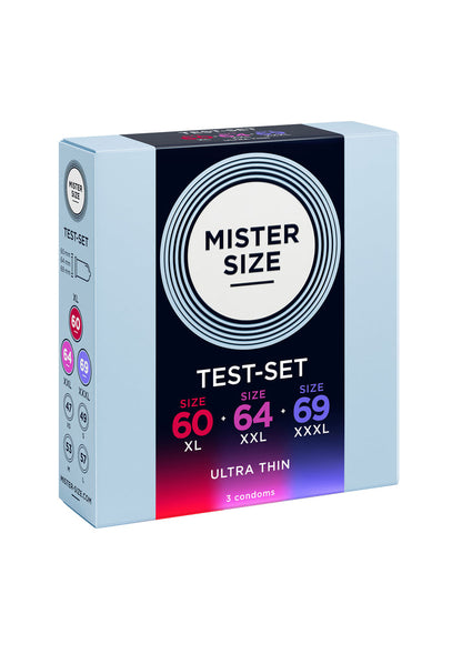 Bestel: 60 - 64 - 69mm 3 - pack by Mister Size - bij Happytoys: de erotische sex webshop | liever Happy dan Easy ⭐⭐⭐⭐⭐