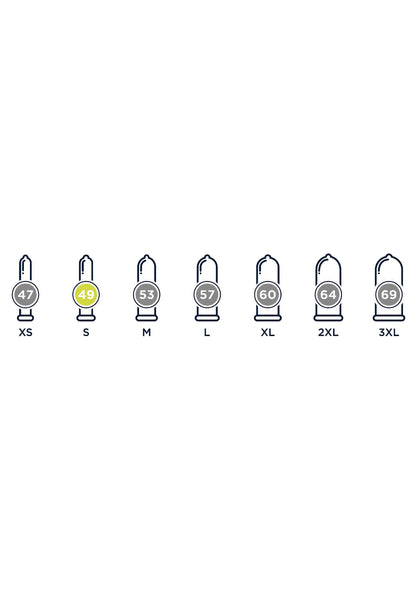 Bestel: MISTER SIZE 49mm Condoms 100pcs - bij Happytoys: de erotische sex webshop | liever Happy dan Easy ⭐⭐⭐⭐⭐