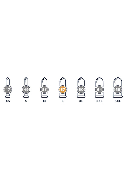 Bestel: MISTER SIZE 57mm Condoms 100pcs - bij Happytoys: de erotische sex webshop | liever Happy dan Easy ⭐⭐⭐⭐⭐