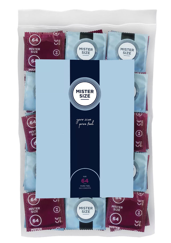 Bestel: MISTER SIZE 64mm Condoms 100pcs - bij Happytoys: de erotische sex webshop | liever Happy dan Easy ⭐⭐⭐⭐⭐