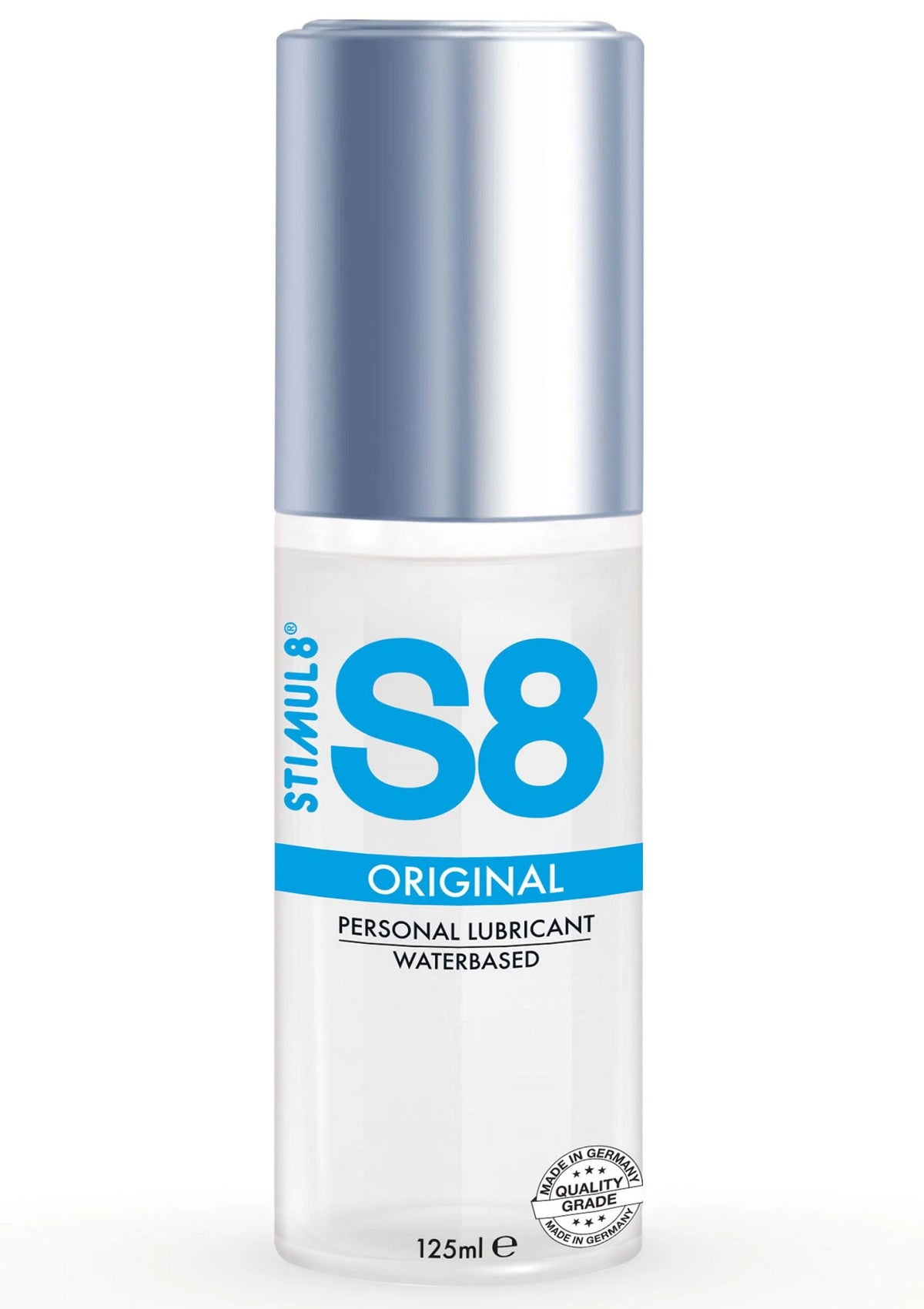 Bestel: Waterbased Lubricant 125ml by S8 - bij Happytoys.nl, happytoys.be, Happytoys.ae: erotische sex webshop | liever Happy dan Easy ⭐⭐⭐⭐⭐ - Default Title - 97392 - NATUREL - 125