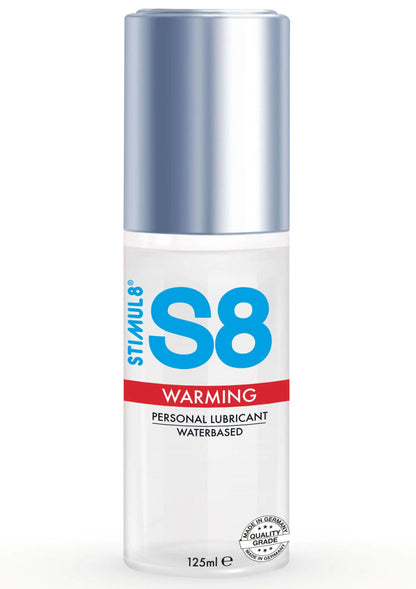 Bestel: S8 Waterbased Warming Lube 125ml - bij Happytoys.nl, happytoys.be, Happytoys.ae: erotische sex webshop | liever Happy dan Easy ⭐⭐⭐⭐⭐ - Default Title - 97397 - WARMING - 125