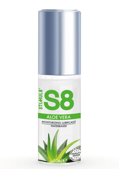 Bestel: S8 Waterbased Aloe Vera Lube 50ml by S8 - bij Happytoys.nl, happytoys.be, Happytoys.ae: erotische sex webshop | liever Happy dan Easy ⭐⭐⭐⭐⭐ - Default Title - 97408 - ALOE - 50
