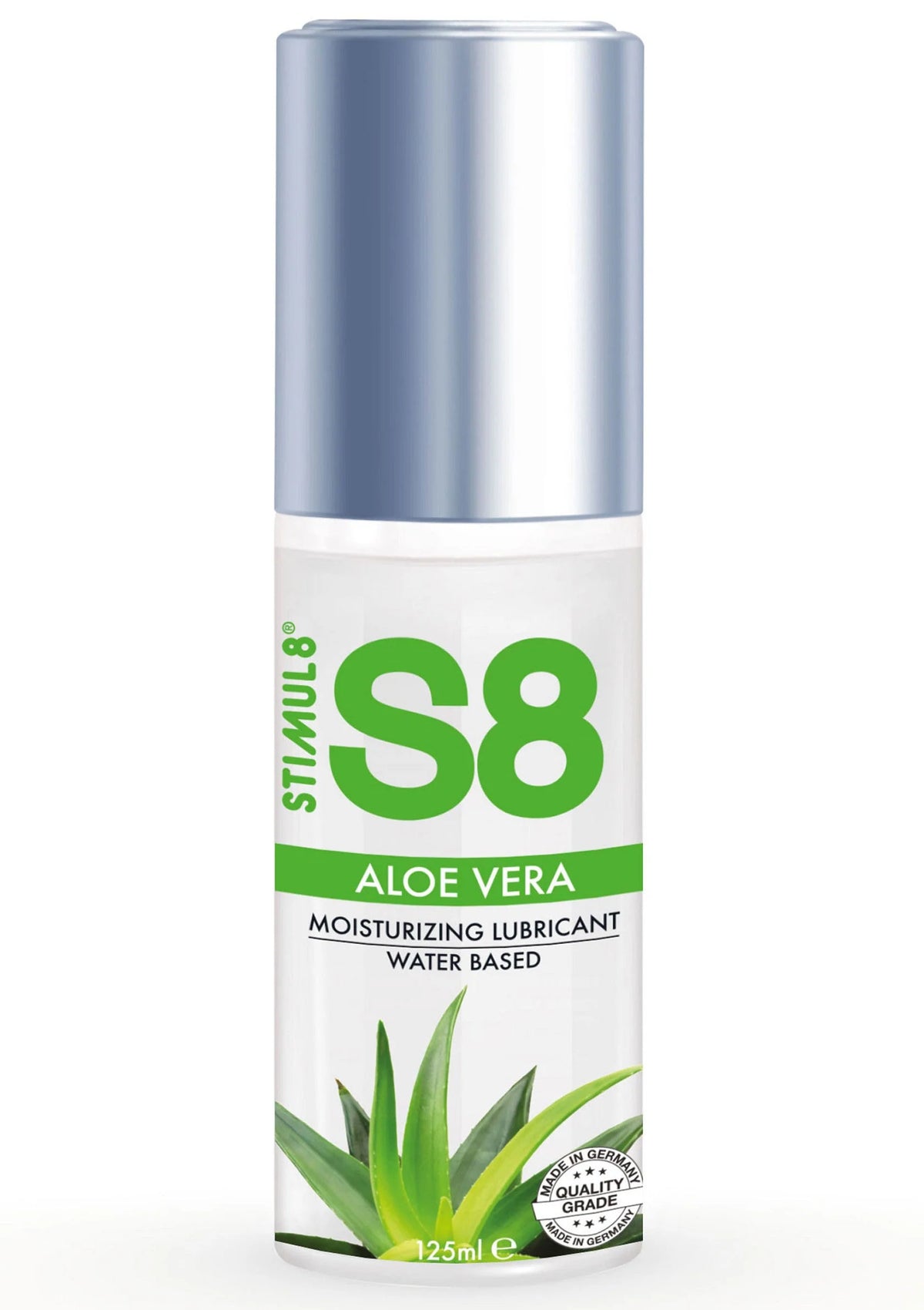 Bestel: S8 Aloe Vera Lubricant 125 ml by Stimul8 S8 - bij Happytoys: de erotische sex webshop | liever Happy dan Easy ⭐⭐⭐⭐⭐