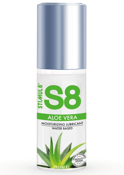 Bestel: S8 Aloe Vera Lubricant 125 ml by Stimul8 S8 - bij Happytoys: de erotische sex webshop | liever Happy dan Easy ⭐⭐⭐⭐⭐