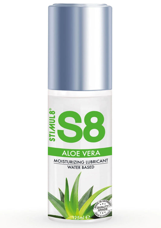 Bestel: S8 Aloe Vera Lubricant 125 ml by Stimul8 S8 - bij Happytoys: de erotische sex webshop | liever Happy dan Easy ⭐⭐⭐⭐⭐