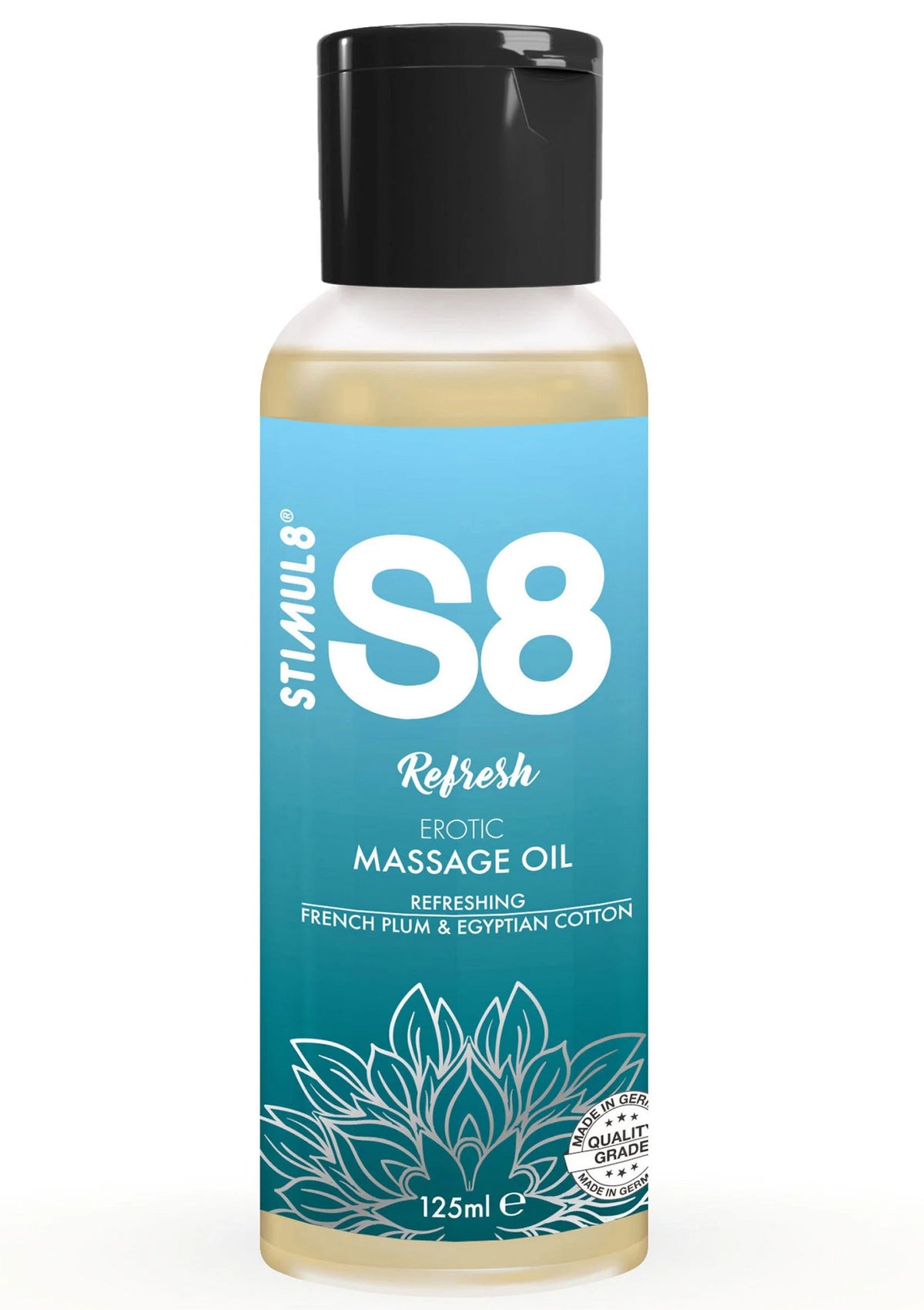 Bestel: S8 Massage Oil 125 ml - bij Happytoys.nl, happytoys.be, Happytoys.ae: erotische sex webshop | liever Happy dan Easy ⭐⭐⭐⭐⭐