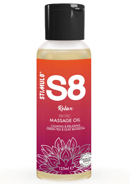 Bestel: S8 Massage Oil 125 ml - bij Happytoys.nl, happytoys.be, Happytoys.ae: erotische sex webshop | liever Happy dan Easy ⭐⭐⭐⭐⭐