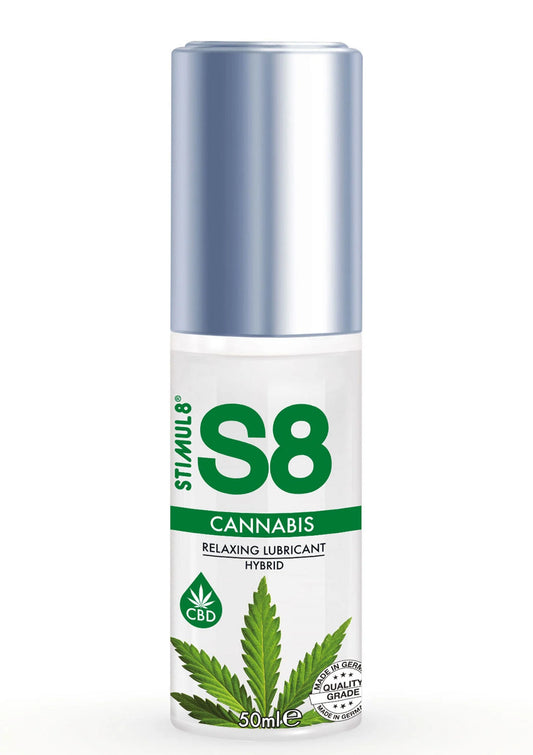 Bestel: S8 Hybrid Cannabis Lubricant 50 ml - bij Happytoys.nl, happytoys.be, Happytoys.ae: erotische sex webshop | liever Happy dan Easy ⭐⭐⭐⭐⭐ - Default Title - 97420 - CANNABIS - 50