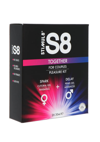 Bestel: S8 Together Couple Kit - bij Happytoys.nl, happytoys.be, Happytoys.ae: erotische sex webshop | liever Happy dan Easy ⭐⭐⭐⭐⭐ - Default Title - 97432 - NATUREL - 30