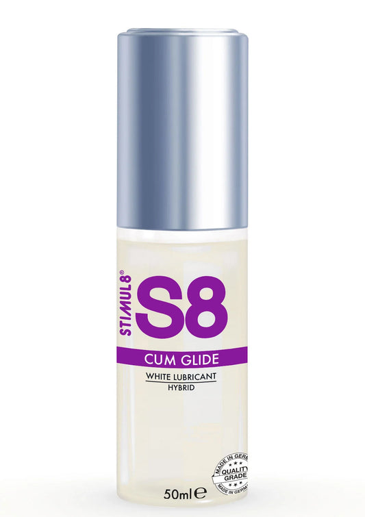 Bestel: S8 Hybrid Cum Glide 50 ml by Stimul8 - bij Happytoys: de erotische sex webshop | liever Happy dan Easy ⭐⭐⭐⭐⭐