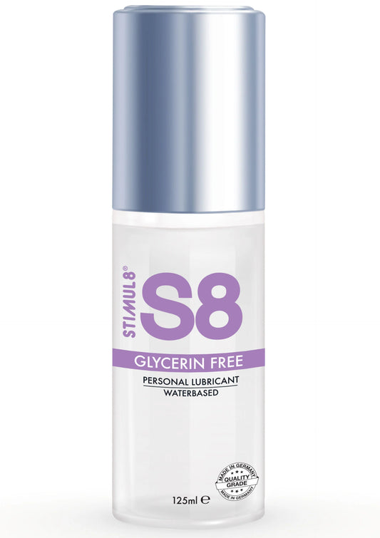 Bestel: S8 Glycerin Free Lubricant 125 ml by Stimul8 S8 - bij Happytoys: de erotische sex webshop | liever Happy dan Easy ⭐⭐⭐⭐⭐