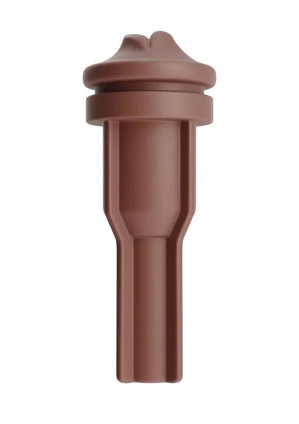 AI Ultra Mouth Sleeve Brown by Autoblow - Happytoys Sexshop: Toys for Feeling Happy & Easy 😊 - Discreet geleverd