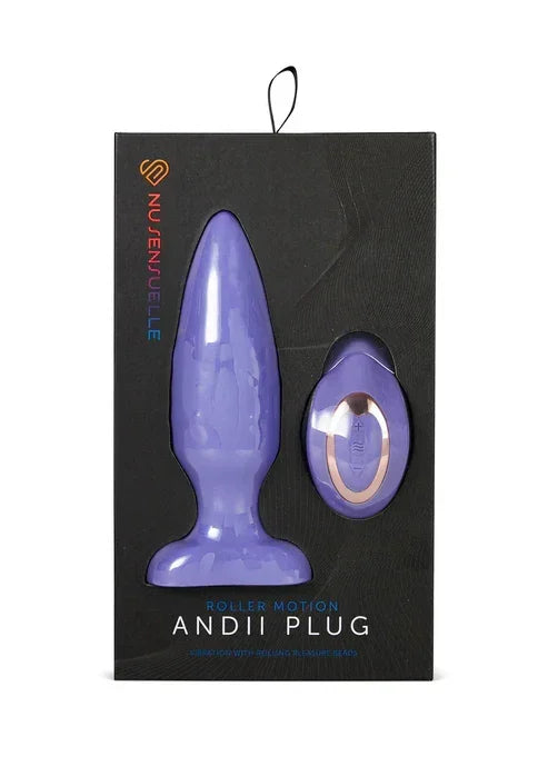 AndiiRollerMotionPlugbyNuSensuelle7 @ Happytoys Sexshop: online sex shop for Feeling Happy & Easy 😊 the erotic store owned by a woman