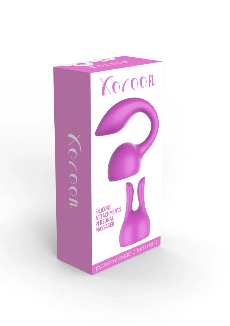 Attachments Personal Massager Paars by Xocoon - Happytoys Sexshop: Toys for Feeling Happy & Easy 😊 - Discreet geleverd