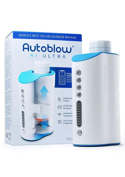 Autoblow AI Ultra (EU Plug) By Autoblow - Happytoys Sexshop: Toys for Feeling Happy & Easy 😊 - Discreet geleverd