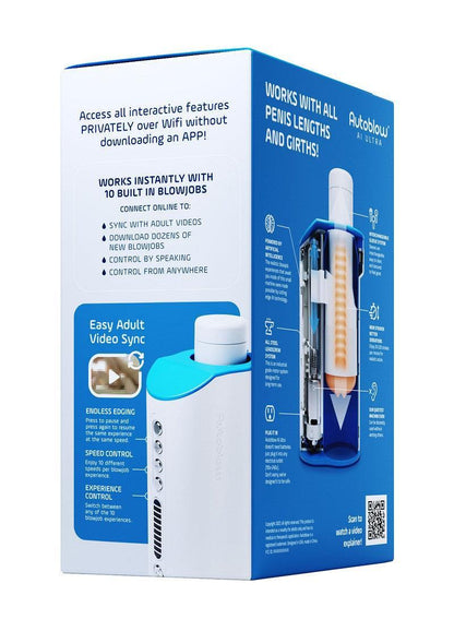 Autoblow AI Ultra (EU Plug) By Autoblow - Happytoys Sexshop: Toys for Feeling Happy & Easy 😊 - Discreet geleverd