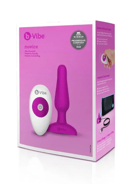 B-VibeNovicePlugbyB-Vibe10 @ Happytoys Sexshop: online sex shop for Feeling Happy & Easy 😊 the erotic store owned by a woman